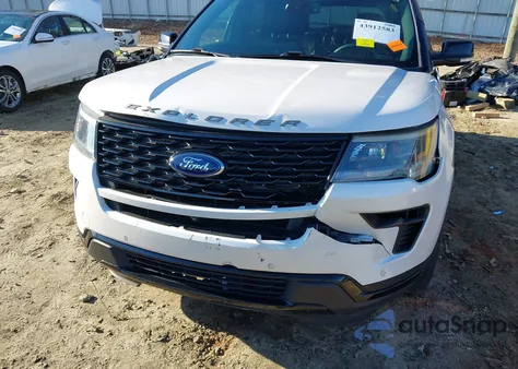 2018 Ford Explorer Sport из США, поврежденный, VIN 1FM5K8GT4JGC83277